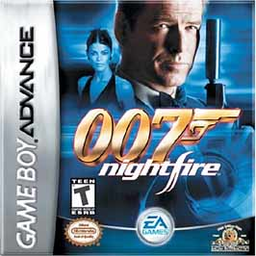007: Nightfire box art for GameBoy Advance